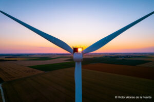 eoliennes sunset © 1